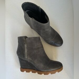 Sorel Joan Uptown Waterproof Wedge Boots Sz 11
